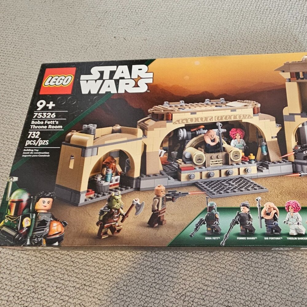 Star Wars Lego 75326 Boba Fett's Throne Room